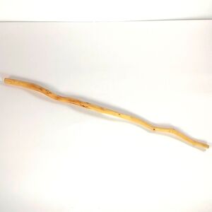 ✨ Handmade 19" Magic Wand | Cream & Caramel Polished Wood | Witchy Cosplay Prop